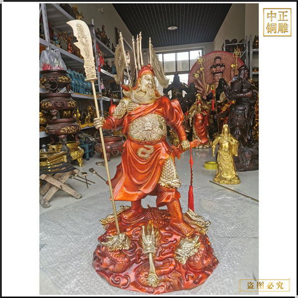 供應騎馬銅關公專業廠家